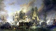 Clarkson Frederick Stanfield The Battle of Trafalgar oil painting picture wholesale